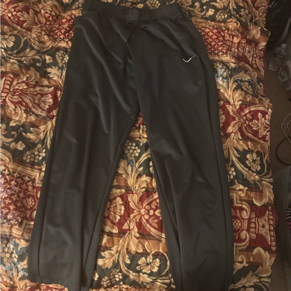 Nike Black Sweatpants with Elastic Waistband